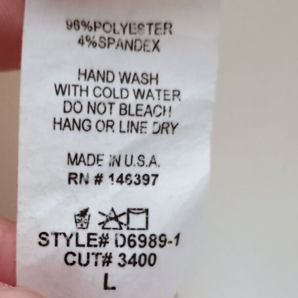 OLIVE TREE WHITE SKATER DRESS SZ.L EUC - Picture 8 of 8